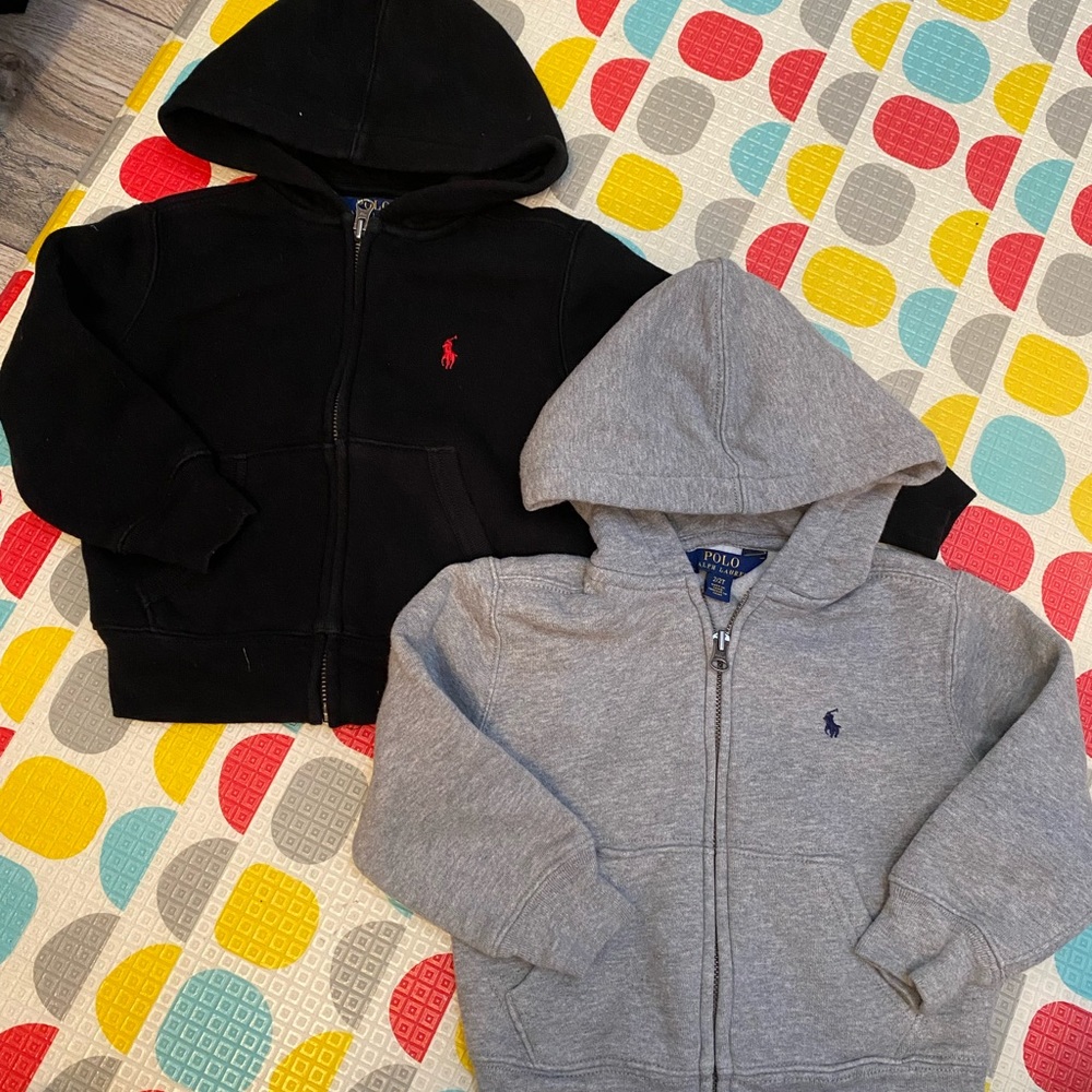 2T Polo Ralph Lauren hoodies